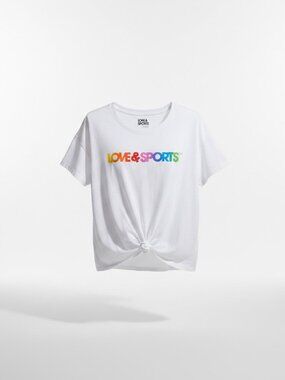 Love & Sports Light Weight Short Sleeve T-shirt - Loose Fit Size Large